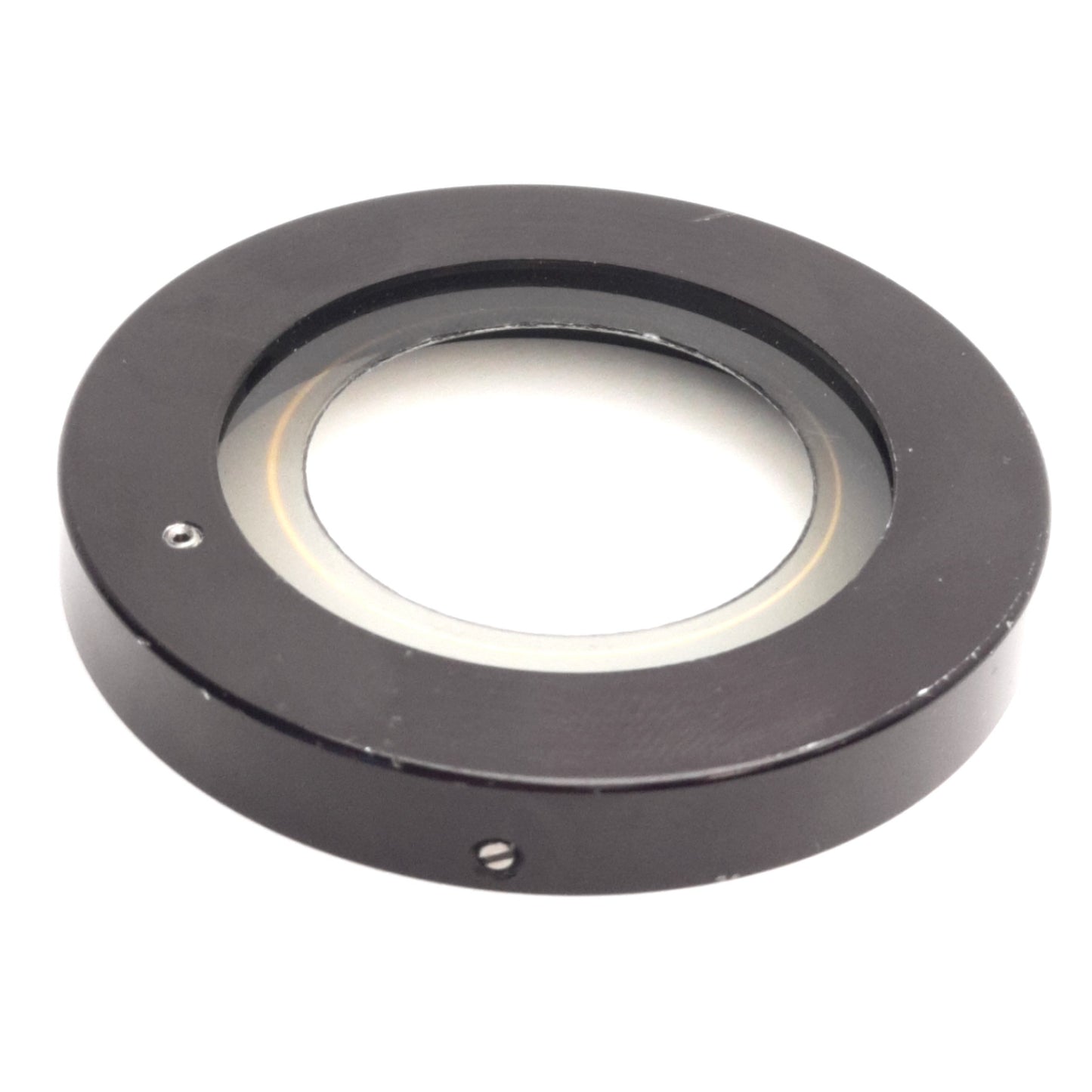 Used Schott Fostec A08652 Mini Polarizer / Analyzer Filter For A08650, A08660, A08670