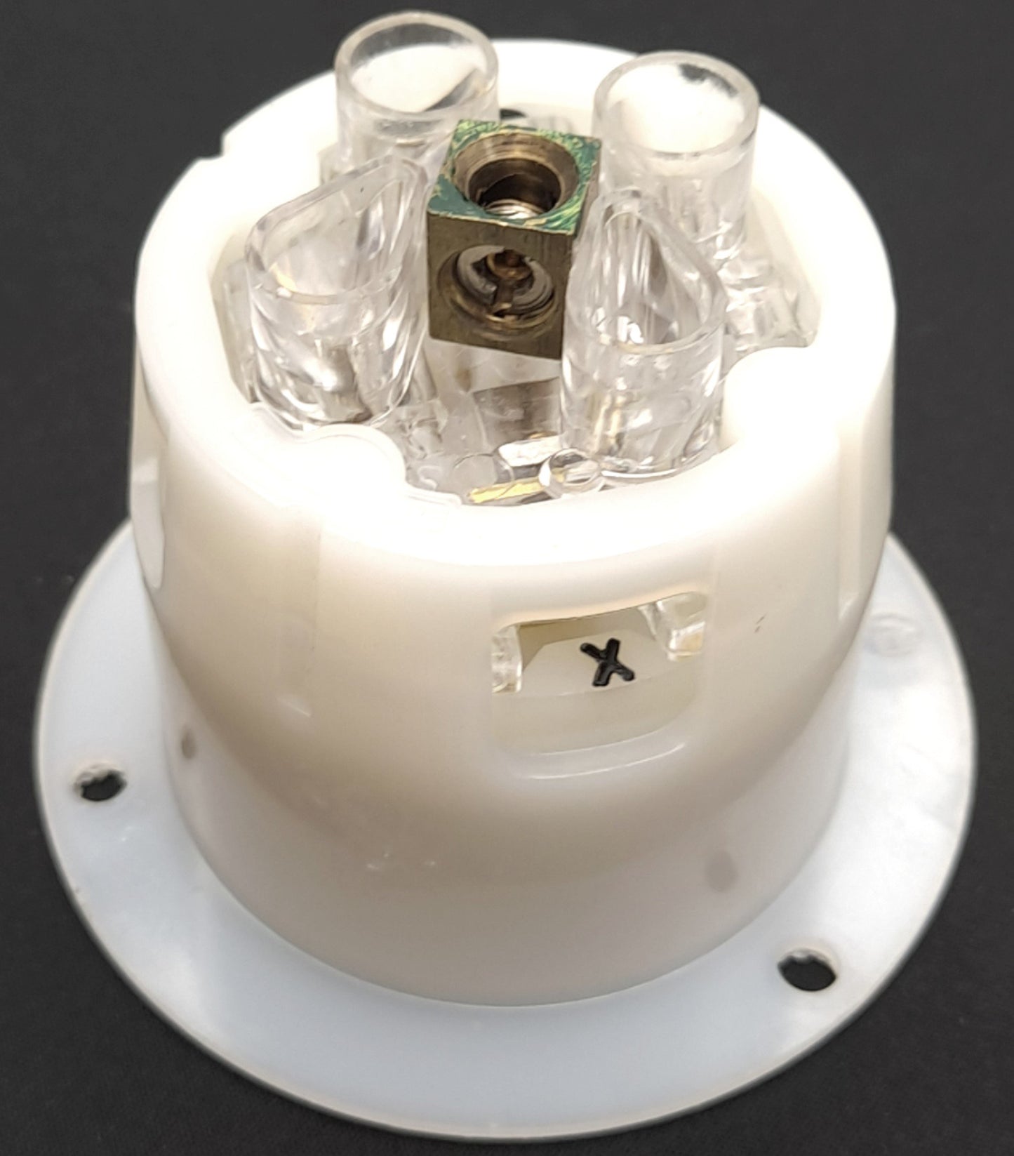 Used Lot of 2 Hubbell HBL2515ST Twist Lock Flanged Inlet w/ Spring Termination, 20A