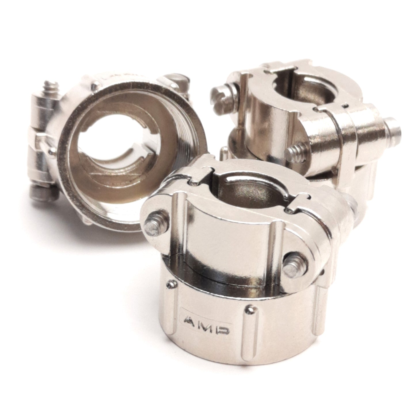 New – Open box Lot of 3 Amphenol 208945-5 MIL Spec Cable Clamp 0.225"-0.562", 7/8-20UNEF Thread