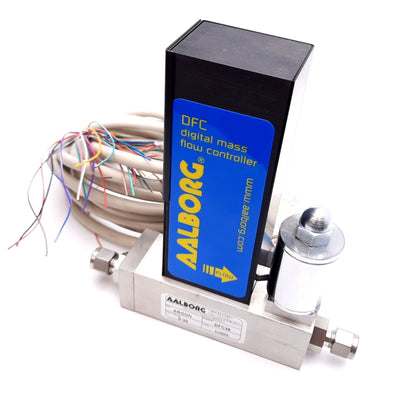 Used Aalborg DFC36S-VAN5-E2 Digital Mass Flow Controller Argon, 0-30L/min, 1000psi