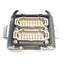 Used Lot of 2 Harting HAN ES 16M EDC Connector W/ Latch Housing 16B Male, 500V 16A