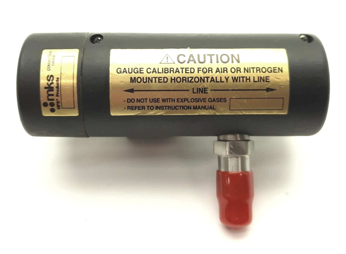 Used mks 103170011SH Convection-Enhanced Pirani Vacuum Sensor .001-1000Torr ⅛"NPT DB9