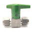 Used Swagelok SS-6P4T-PM Stainless Steel Quarter-Turn Instrument Plug Valve 3/8" Tube