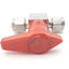 Used Swagelok SS-4P4V-PM-RD Stainless Steel Quarter Turn Instrument Plug Valve 1/4"