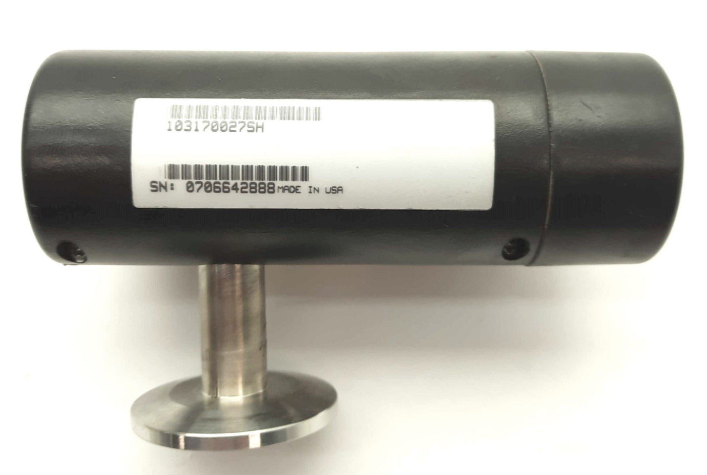Used mks 103170027SH Convection-Enhanced Pirani Vacuum Sensor .001-1000Torr KF 25 DB9