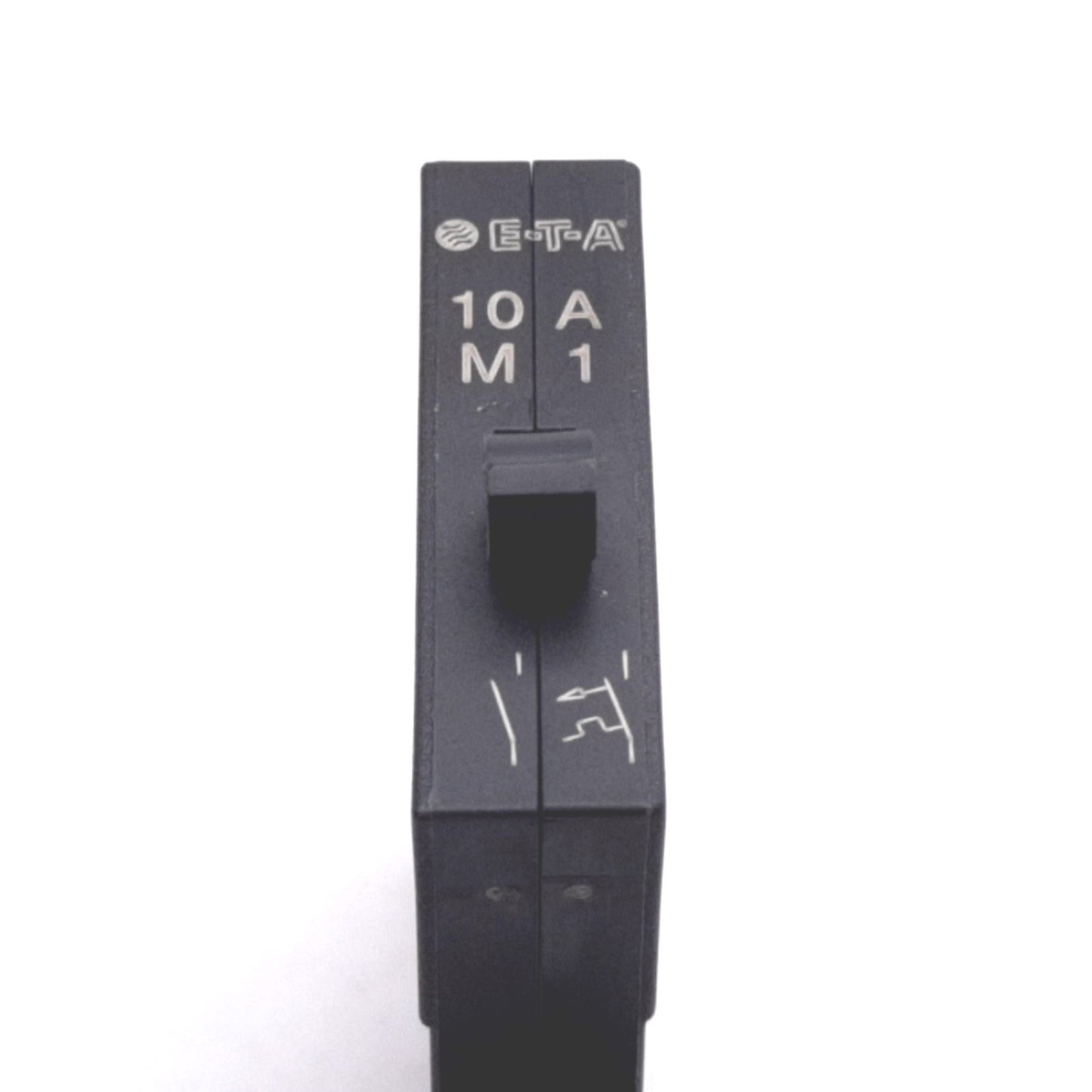 Used ETA 2210-T210-K0M1-H121-10A Thermal-Magnetic Circuit Breaker, 1-Pole, 10A 277VAC