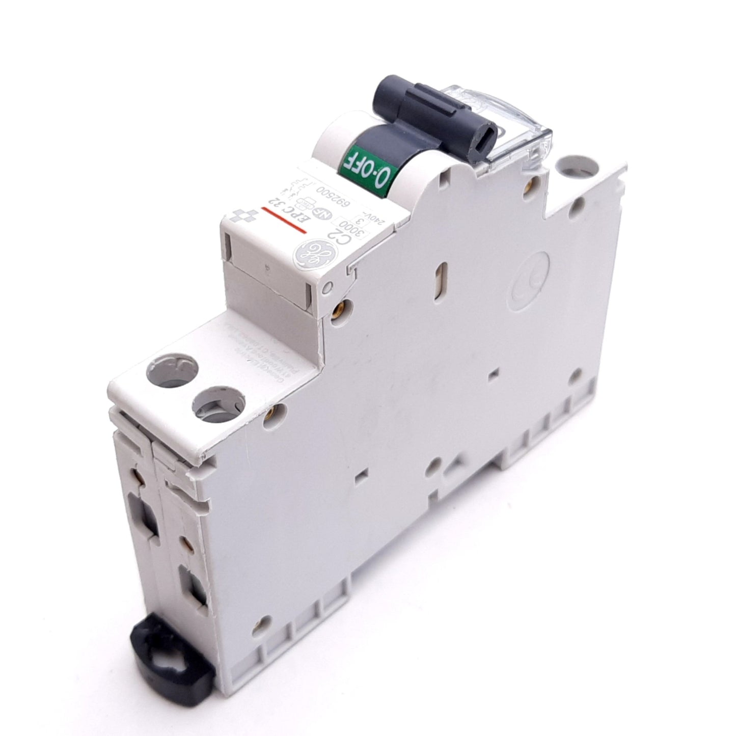 Used General Electric EPC 32 C2 Circuit Breaker, 2-Pole, C-Curve, Rating: 2A 240VAC