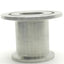Used MDC Precision KF-25 Vacuum to Sanitary Tri-Clamp Fitting, 1" Ladish