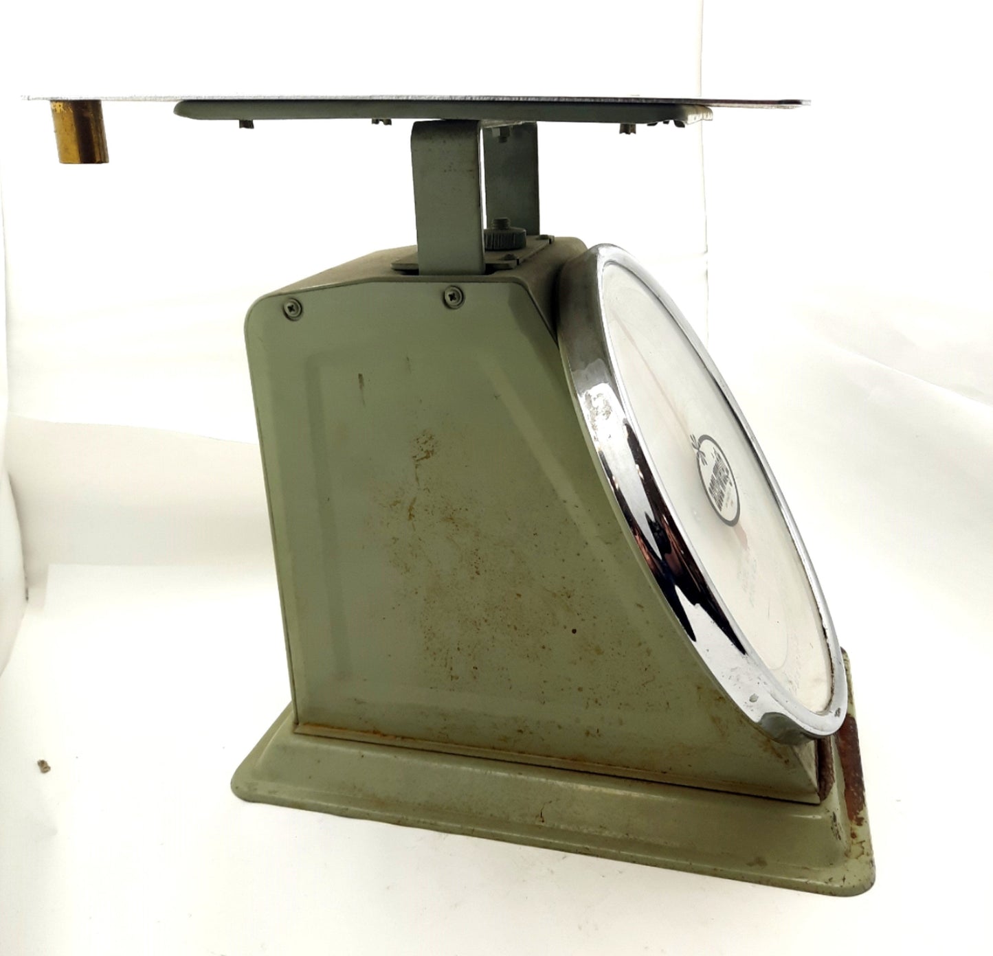 Used Accu-Weigh M-64 Dial Scale, Range: 0-60 Lbs., Top Dimensions: 12" x 12"
