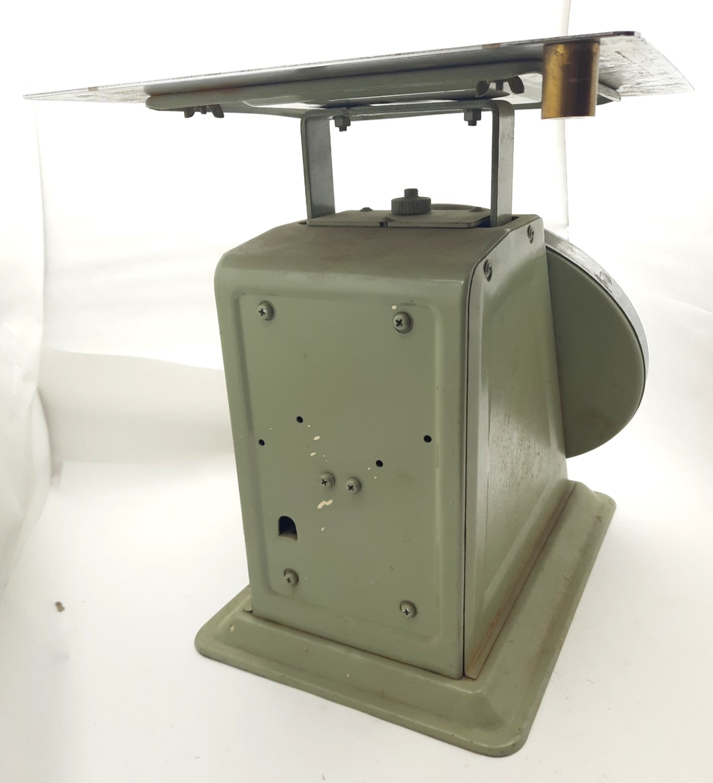 Used Accu-Weigh M-64 Dial Scale, Range: 0-60 Lbs., Top Dimensions: 12" x 12"