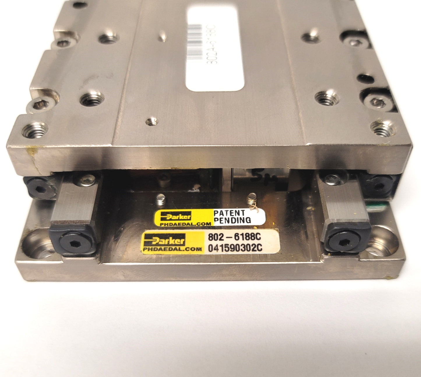 Used Parker MX80LT01MP-D11-E5 Linear Servo Driven Stage 25mm Travel, 12N Peak Force