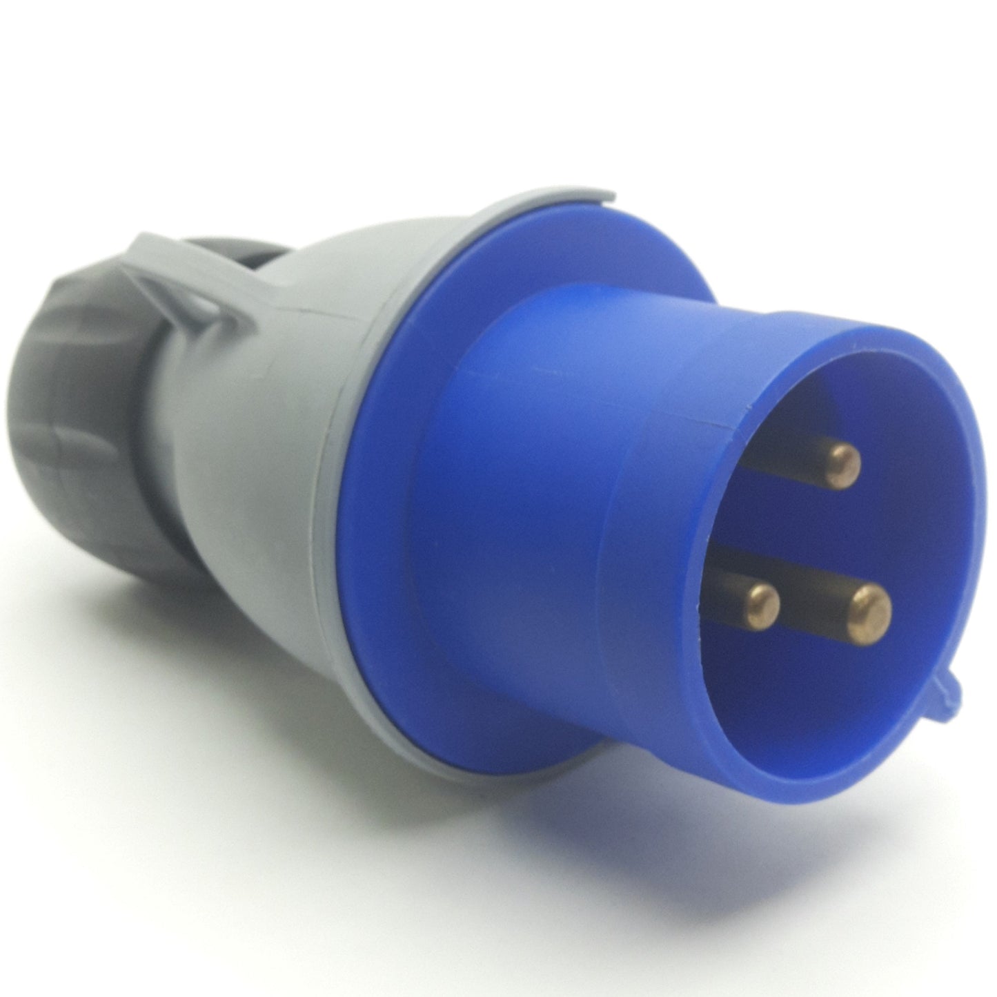 Used ABB 232-P6 Connector Plug, 3-Pin, 2-Pole, 250VAC, 32A, Cable Mount