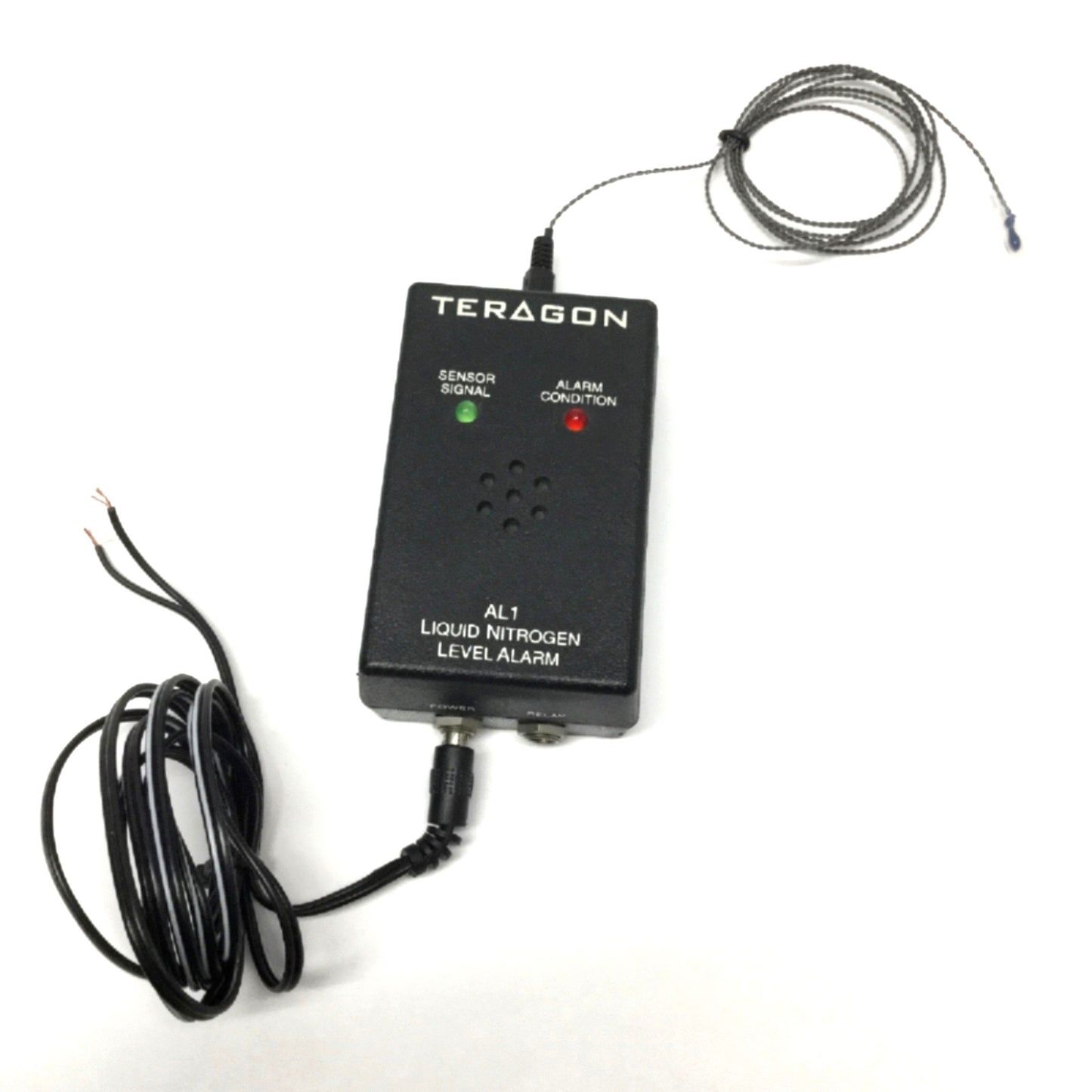 Used Teragon AL1 Liquid Nitrogen Level Alarm High/Low Sensor 12-18VDC w/Audible Tone