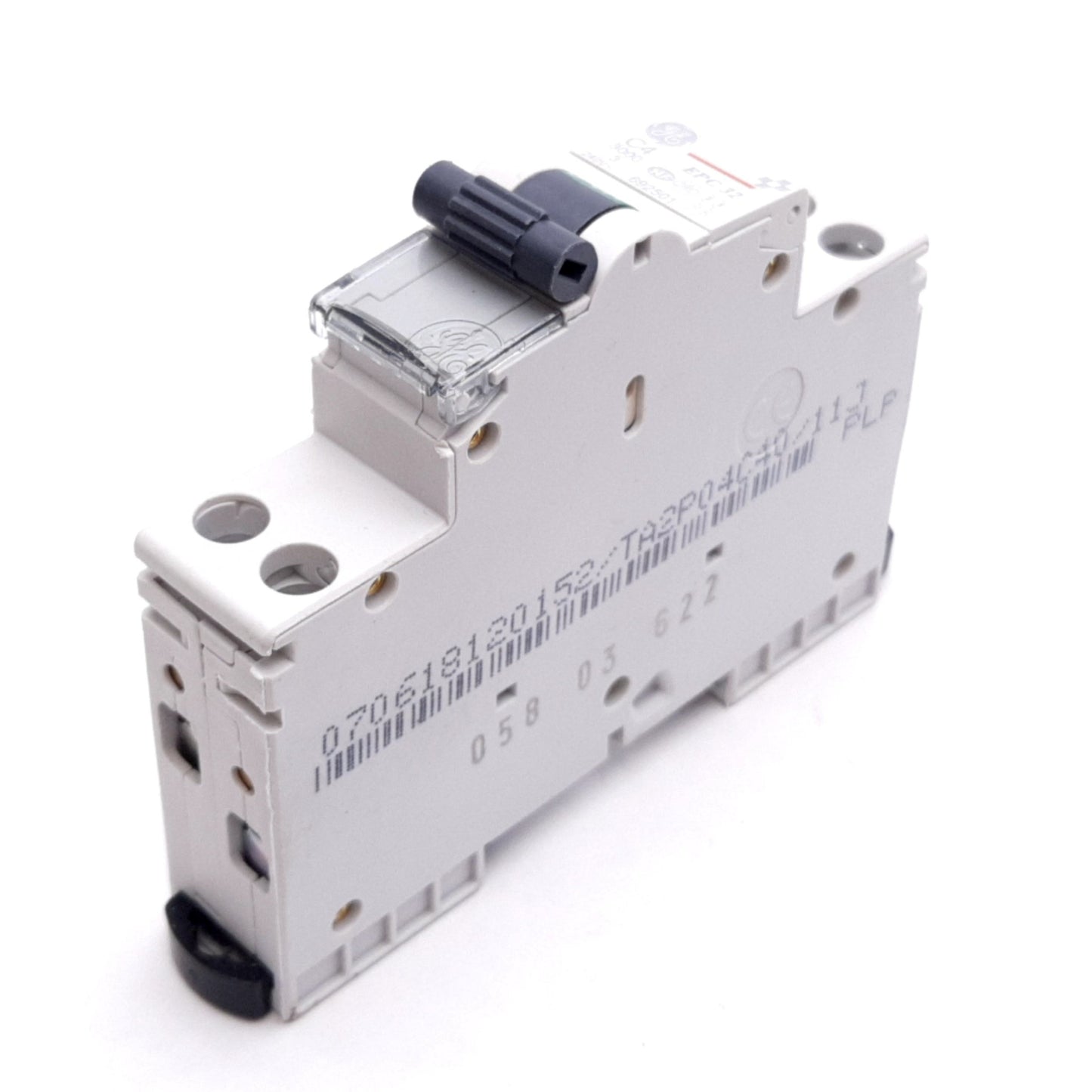 Used General Electric EPC 32 C4 Circuit Breaker, 2-Pole, C-Curve, Rating: 4A 240VAC