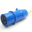 Used Bals CEE Norm 21013 Industrial Plug Fitting, 3-Pin, 2-Pole, 32A, 250VAC