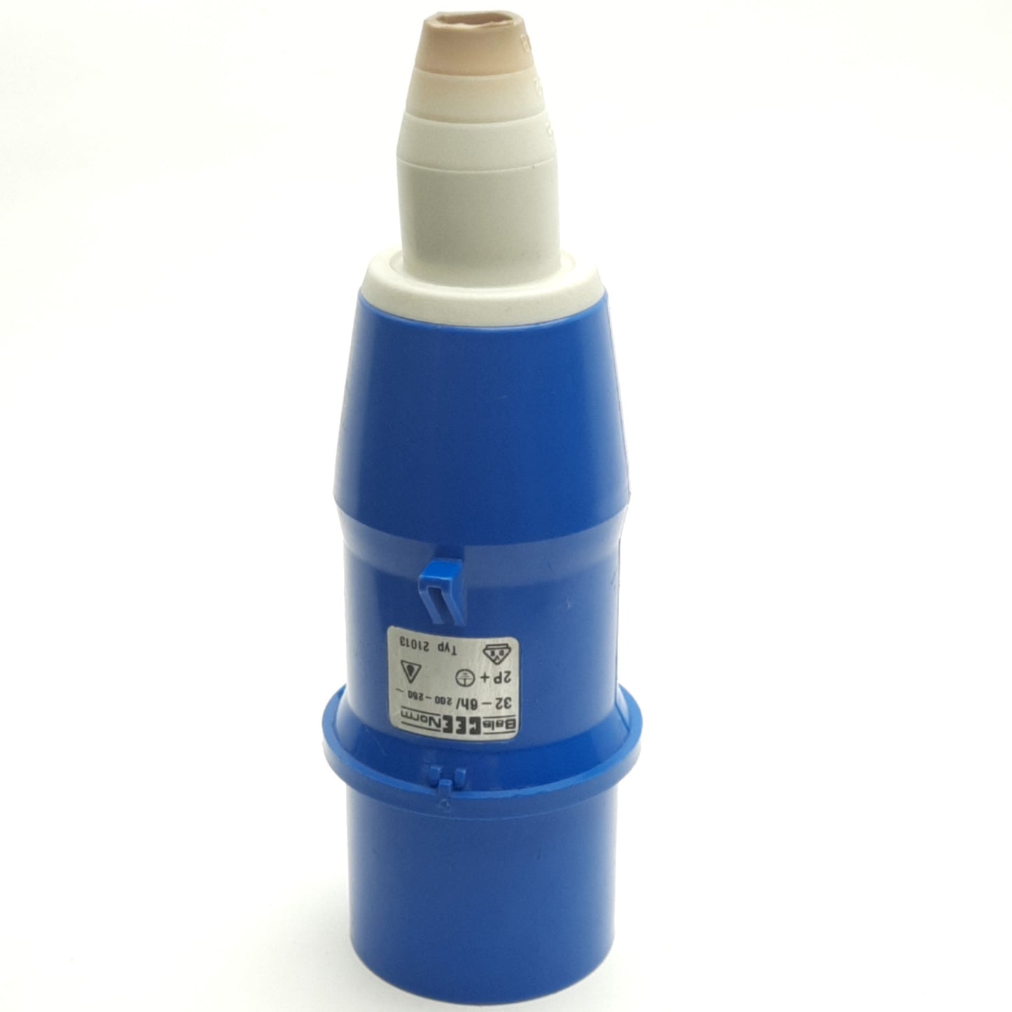Used Bals CEE Norm 21013 Industrial Plug Fitting, 3-Pin, 2-Pole, 32A, 250VAC