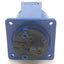 Used PC Electric 324 AC Supply 3-Phase Socket, 4-Pole, 32A, 250VAC, IP44 Protection