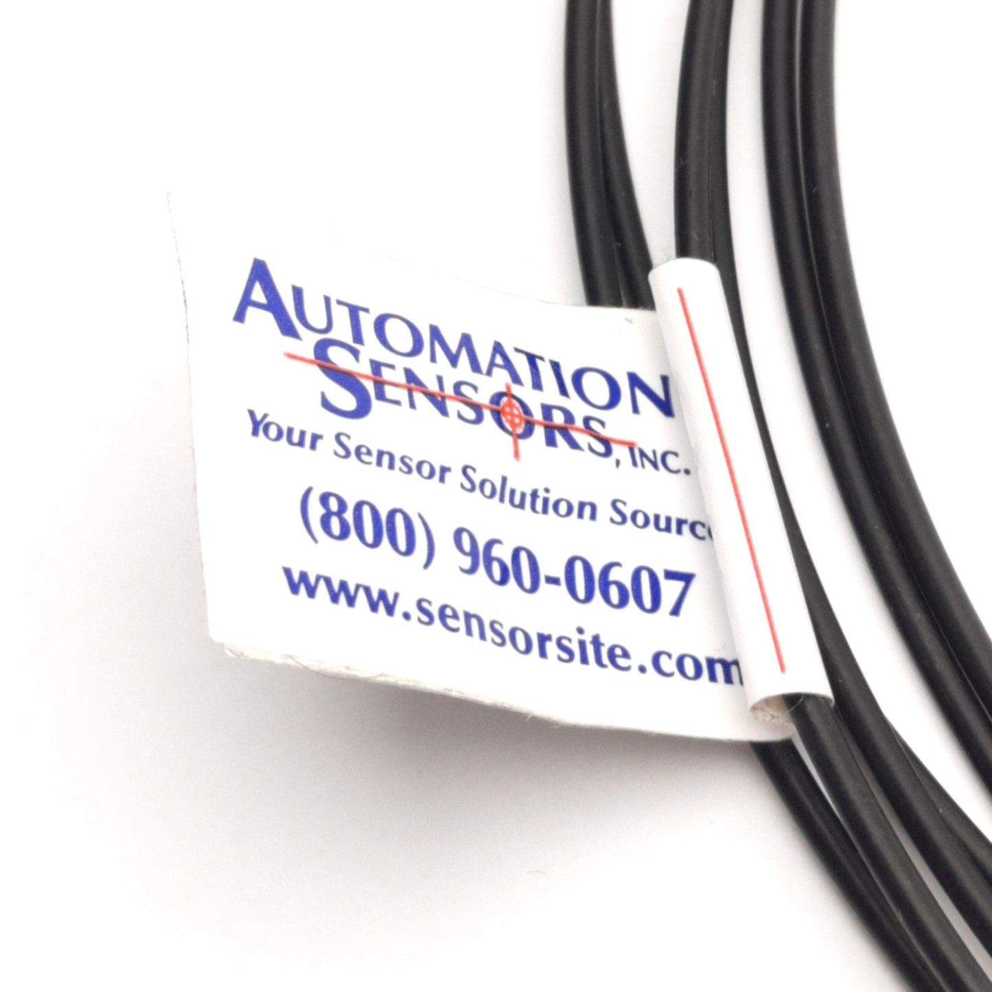 Used Automation Sensors FD-B8 Diffuse Fiber Optic Cable, M6 Barrel, 2m Length