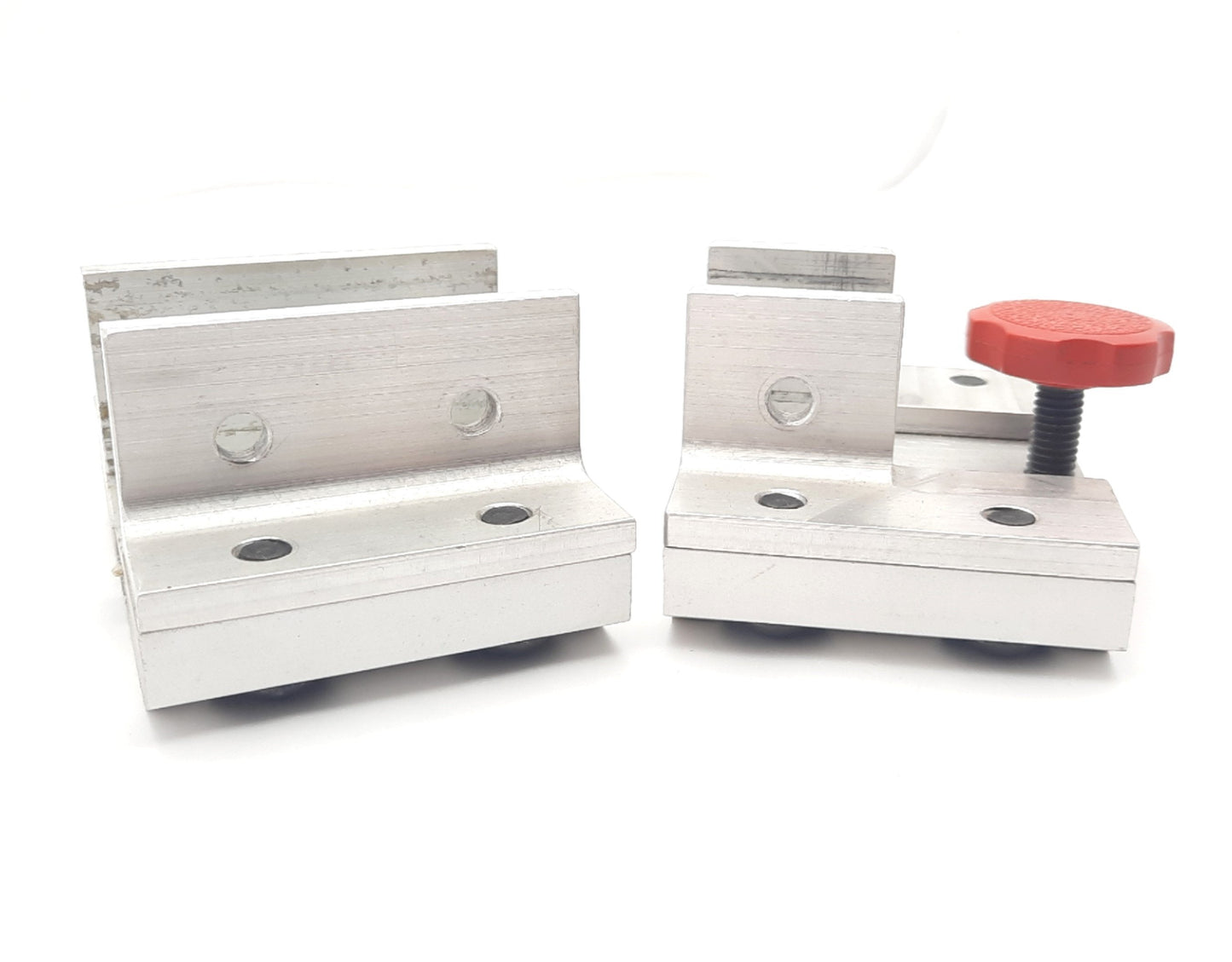 Used 80/20 1515-Lite 15 Series Aluminum Bar W/Clamp and Actuator 24"L x 1.5"W x 2"H