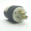 Used Lot of 2 Hubbell HBL4770C Twist-Lock Plug, 2-Pole, 3-Wire Ground, 15 A, 277 VAC