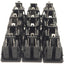 Used Lot of 15 EDK AC-G07FB18 AC Outlet Sockets, 125VAC 15A, 27 x 27 x 32.5mm, 3-Pole