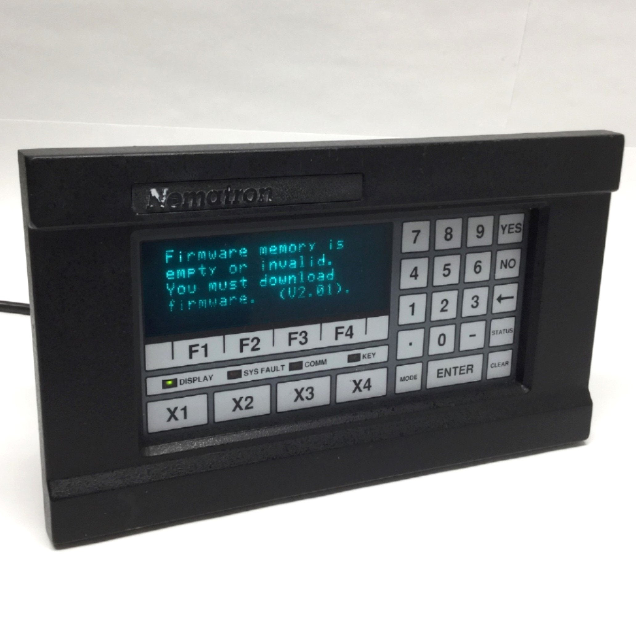 Nematron IWS-120-EC Operator Interface Panel Workstation Terminal 90-2 ...