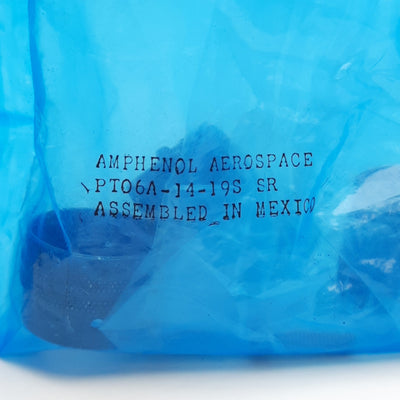 New Amphenol PT06A-19S SR Circular MIL Spec Tool & Hardware Connector 600V 7.5A