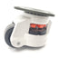 Used Lot of 4 Foot Master GD-80F Swivel Leveling Caster ø63mm, 90mm Plate, 550Kg