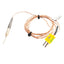 Used Watlow AFDA0HA006GK060 Thermocouple 0.04 x 0.8" Sheath, Type:K, 6Ft Leads