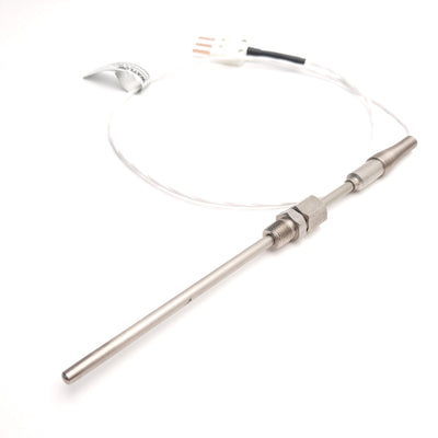 Used Watlow RF1022501 RTD 0.188" x 6" Sheath, 3 Wire, 100Ω, 2 Ft Leads, 1/8" NPT