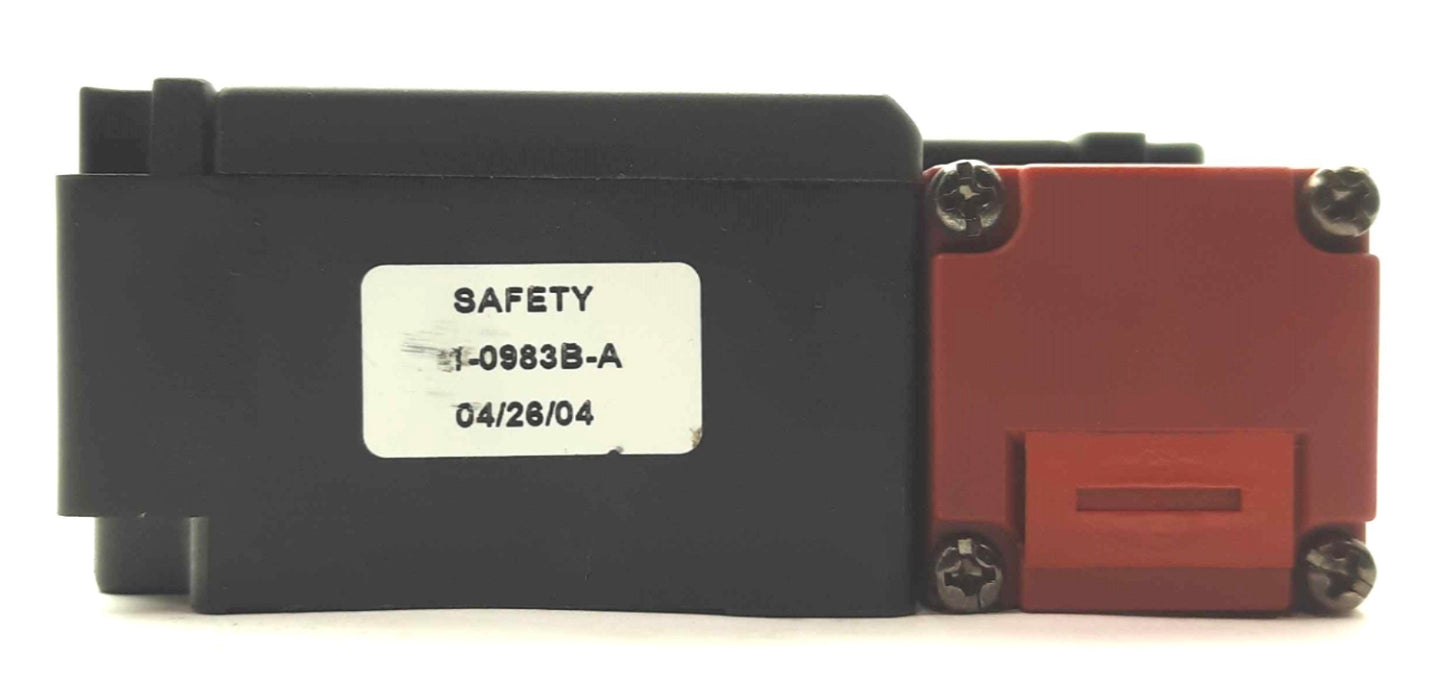 Used Omron D4NL-2DFG-B Interlock Safety Switch, 4x NC, Power to Lock, 1300N, 24VDC