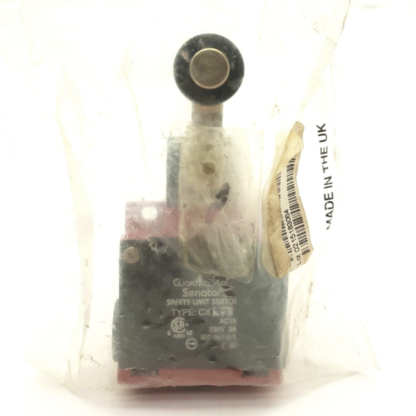 Used Allen Bradley 440P-SCX32 Guardmaster Senator Safety Limit Switch DPST NC 230V 3A