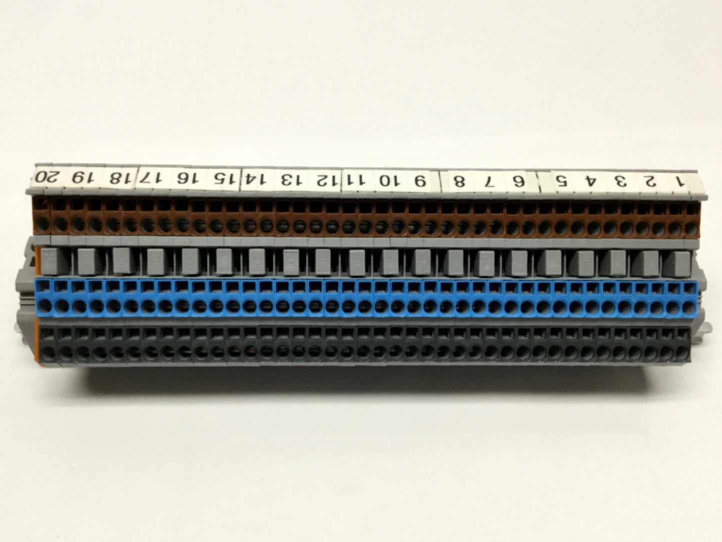 Used Lot of 40 Wago 280-560 Sensor Terminal Blocks 3-Conductor Cage-Clamp 400V 20A