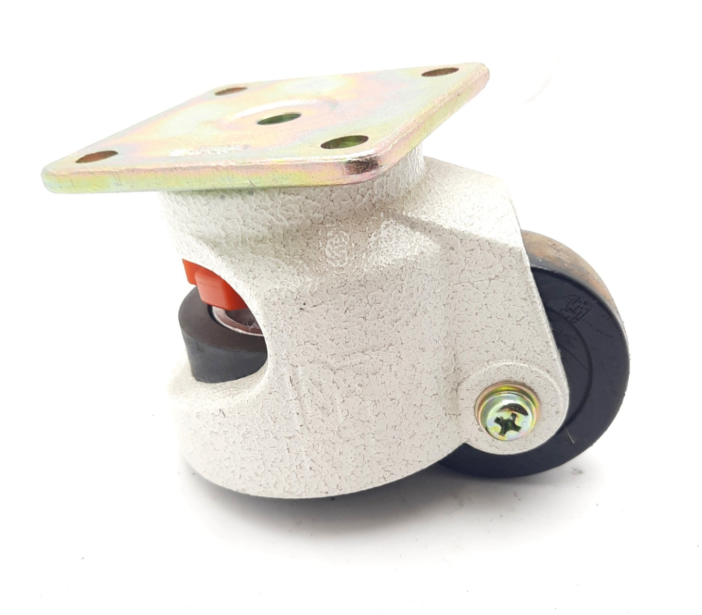 Used PPI KC100F Adjustable Swivel Caster Diameter 74mm, Thickness 30mm, Height 120mm