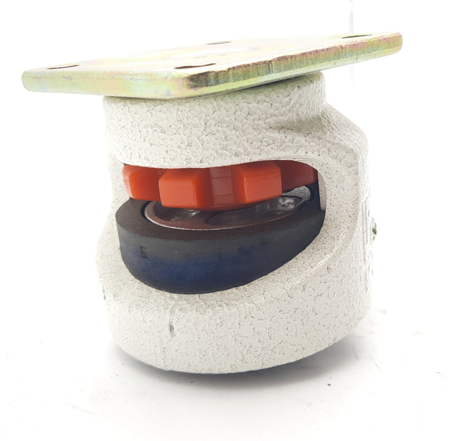Used PPI KC100F Adjustable Swivel Caster Diameter 74mm, Thickness 30mm, Height 120mm