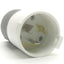Used Hubbell HBL2311S Twist-Lock Plug w/ Safety Shroud, 2-Pole, 3-Wire, 125VAC, 20A