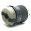Used Hubbell HBL2771 Twist-lock Plug, 4-Pole, 4-Wire Non-Grounding, 30A, 347/600VAC