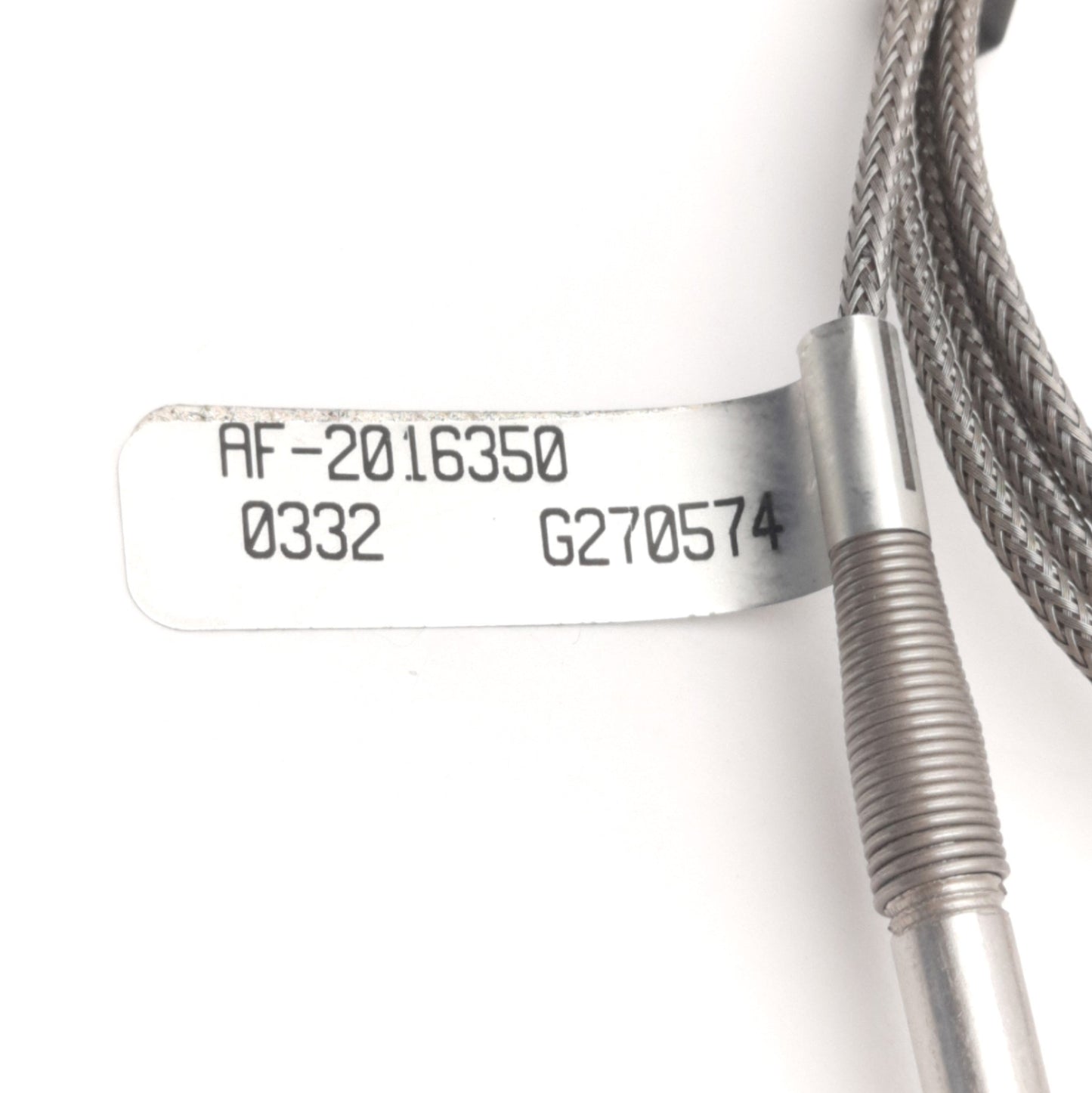 Used Watlow AF-2016350 Thermocouple Type K, 0.063" x 3.25", 3Ft Leads, Mini Male Plug