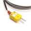 Used Watlow AF-2016350 Thermocouple Type K, 0.063" x 3.25", 3Ft Leads, Mini Male Plug