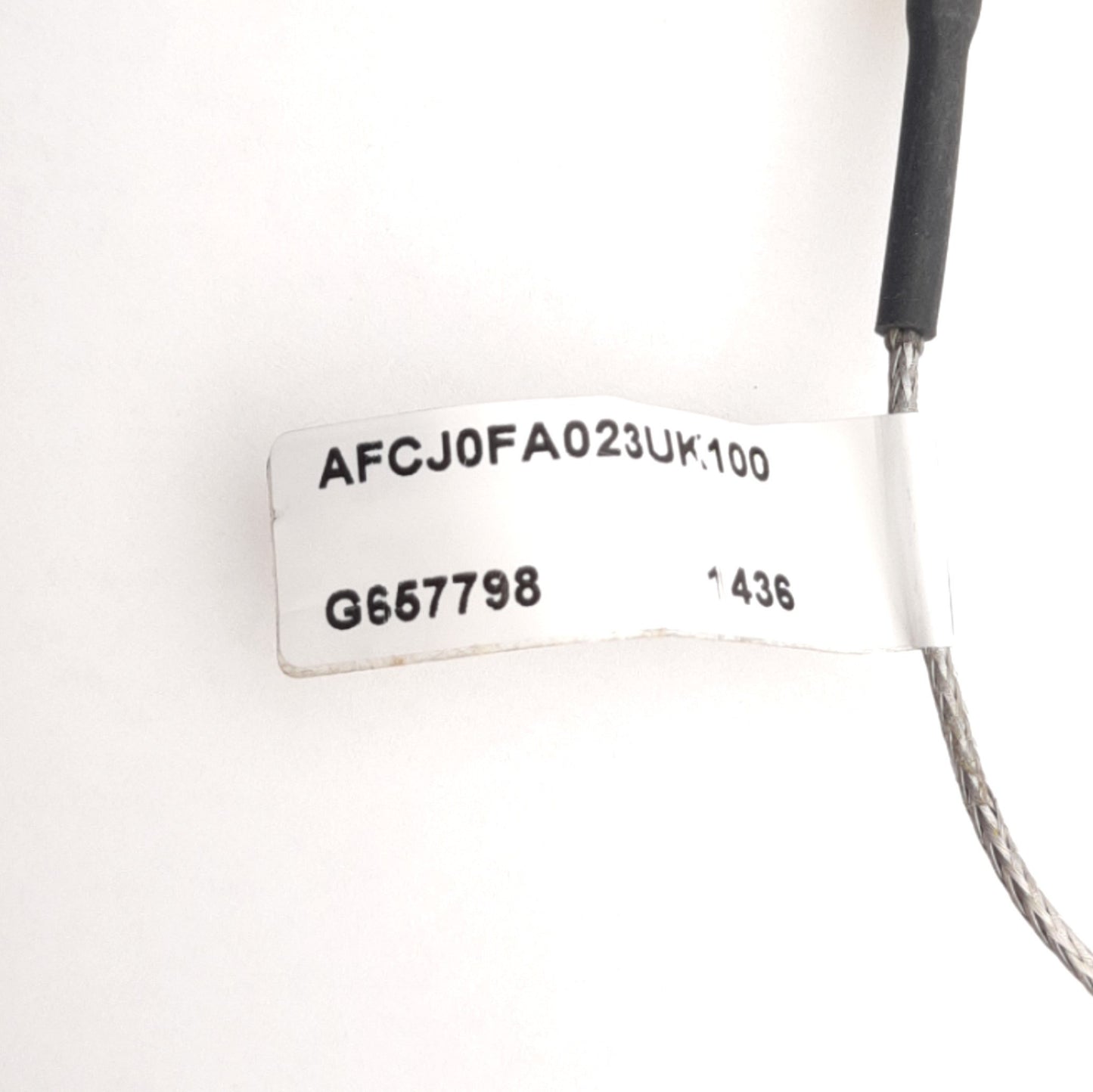 Used Watlow AFCJ0FA023UK100 Thermocouple Type K, 0.032" x 2.33" Sheath, 10Ft Lead