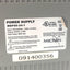 Used Micron MDP50-24-1 Power Supply 100-240VAC 1.65A, 24VDC 2.08A 50W DIN Rail