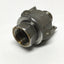 Used PT Coupling 07A & 07B 316 Stainless Cam & Groove Coupler w/ Adapter, 3/4" NPT