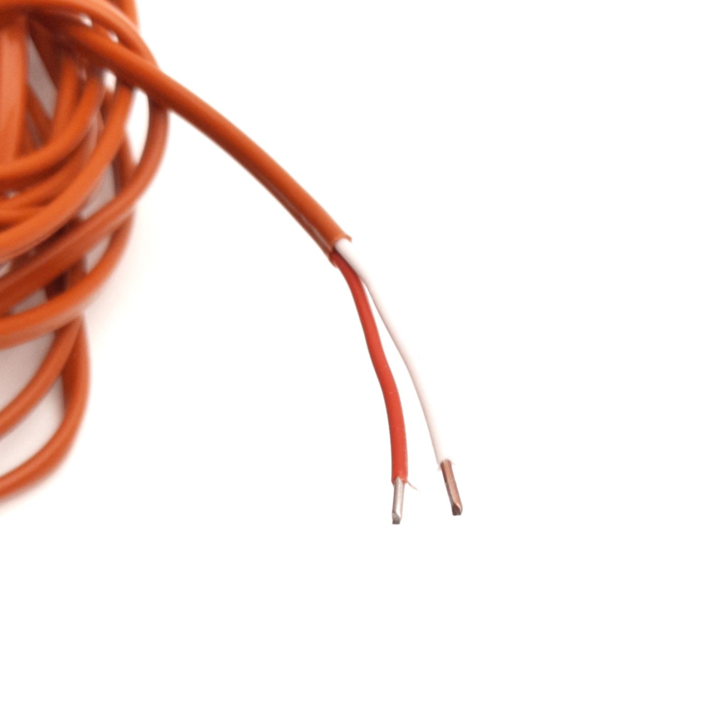 Used Omega Engineering GG-J-20-SB Thermocouple Duplex Wire, Type J, 20AWG, 8Ft Length
