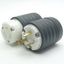 Used Pass & Seymour L520C & L520P Turn-Lock Plug and Receptacle, 3-Wire, 20A, 125VAC