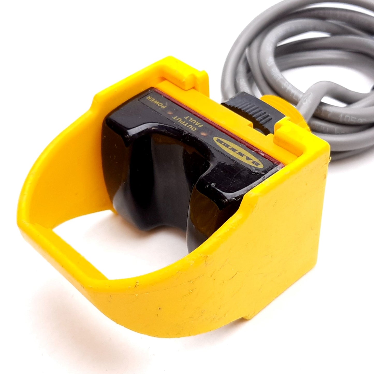 Used Banner STBVP6L Safety Touch Button, 10-30VDC, PNP Output, With OTC-1-YW Guard