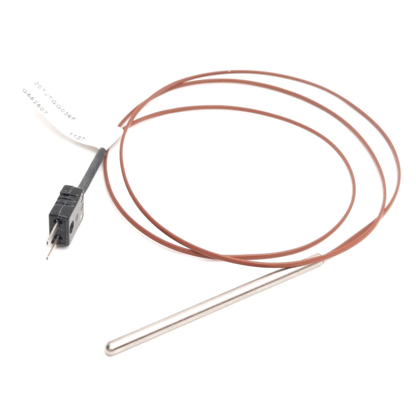 New – Open box Watlow 20TJTGG036F Rigid Sheath J Thermocouple 3/16" x 3-1/2" Sheath, 36" Lead