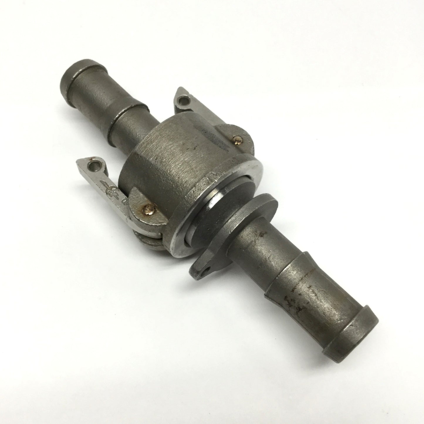Used PT Coupling 07E & 07C 316SS Cam & Groove Coupler Ø3/4" Hose Shank w/ Adapter