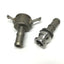 Used PT Coupling 07E & 07C 316SS Cam & Groove Coupler Ø3/4" Hose Shank w/ Adapter