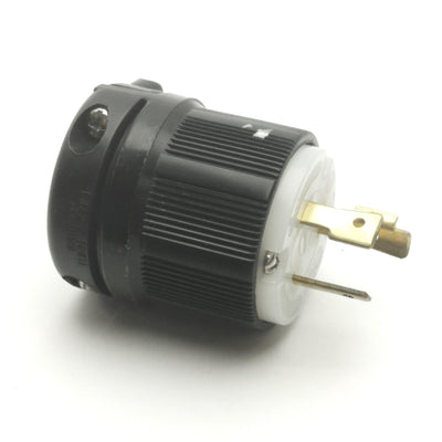 Used Cooper CWL720C Twist-Lock Plug, 2-Pole, 3-Wire Ground, 20A, 277VAC, NEMA L7-20