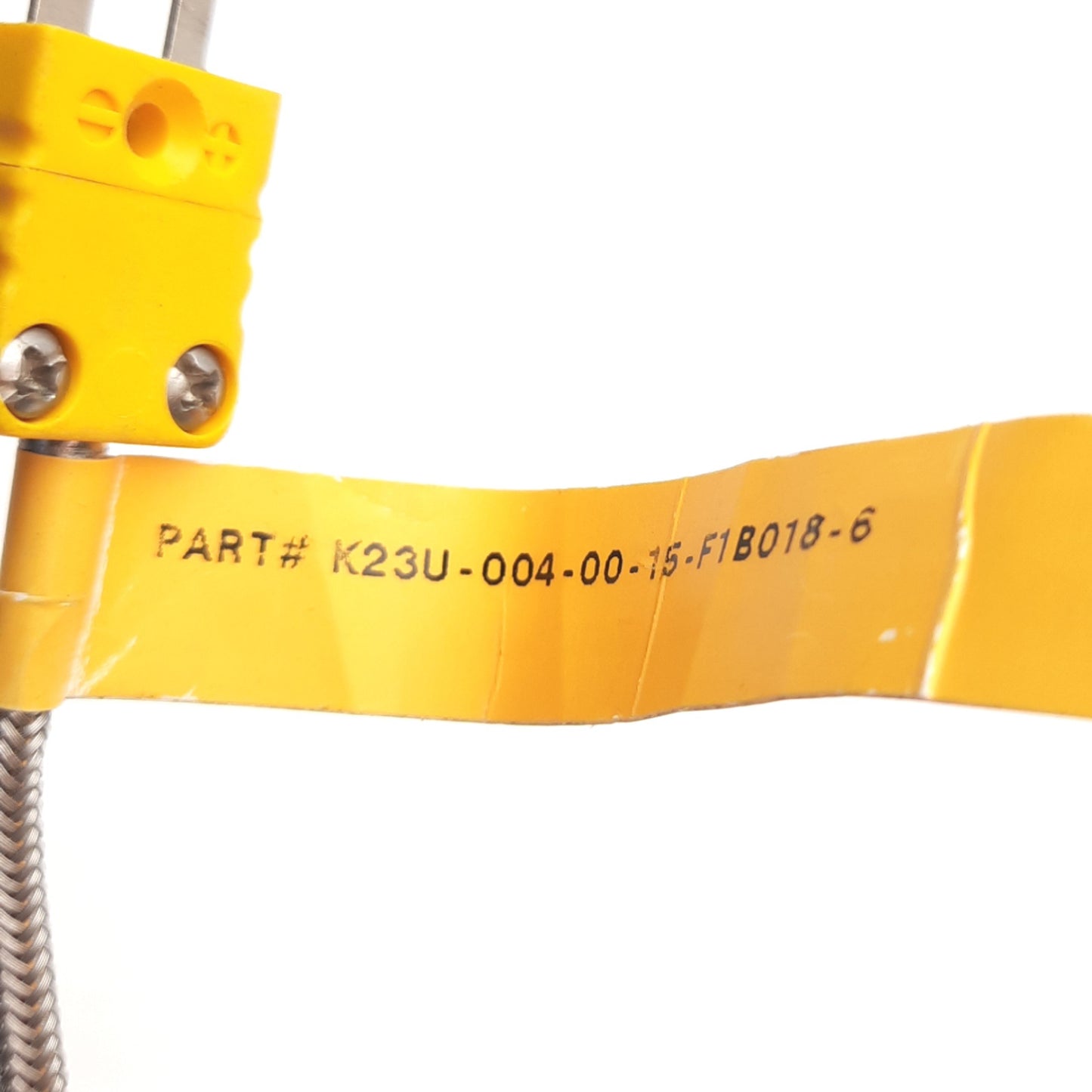 Used Entherm Inc K23U-004-00-15-F1B018-6 Thermocouple Type K, 1/8" x 4", Mini-Male